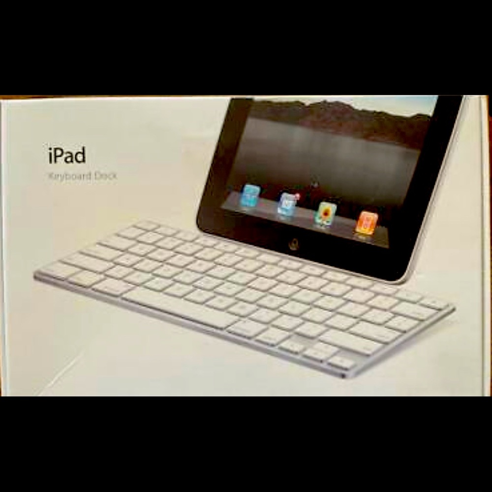 iPad keyboard Dock fits 1 2 & 3